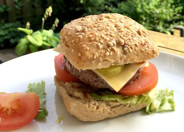 Verwonderlijk Gezonde low FODMAP hamburger (met glutenvrije optie) | Karlijn's OS-33