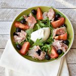 Italiaanse salade met burrata en parmaham - Karlijnskitchen.com