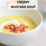 low fodmap mustard soup