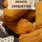 Low FODMAP and gluten-free potato croquettes