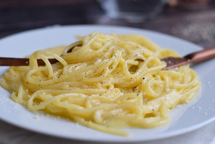 low FODMAP truffle pasta - karlijnskitchen.com