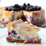 low fodmap blueberry cheesecake - karlijnskitchen.com