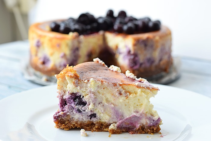low fodmap blueberry cheesecake - karlijnskitchen.com