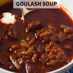 Low FODMAP goulash soep