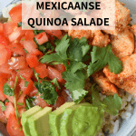 Low FODMAP mexicaanse quinoa salade