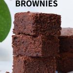 Low FODMAP brownies - basic recipe