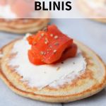 Low FODMAP and gluten-free blinis
