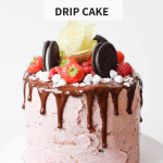 Gluten-free drip cake low fodmap
