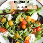 low FODMAP burrata salade