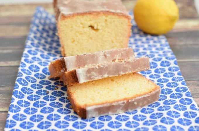 low fodmap lemon drizzle cake