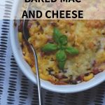 Low FODMAP baked mac and cheese