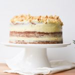 low FODMAP en glutenvrije carrot cake / worteltjestaart