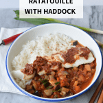 low fodmap ratatouille with haddock