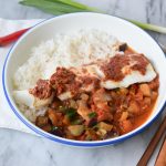 low fodmap ratatouille with haddock