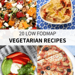 low FODMAP vegetarian recipes