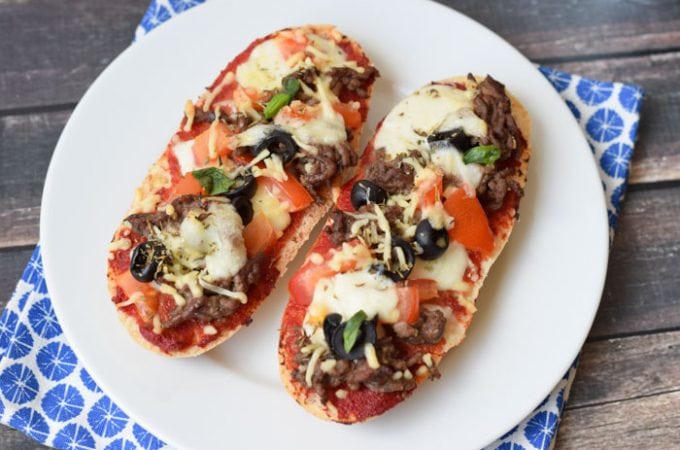 low FODMAP pizzabroodjes