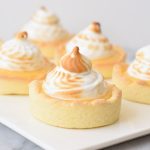 low FODMAP and gluten-free lemon meringue tartlets