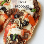 Low FODMAP pizzabroodjes