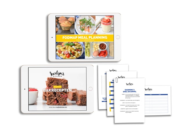 Bonus bundel wit - FODMAP meal planning e-book