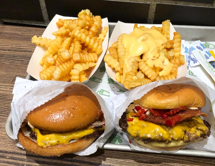 Eating low FODMAP and gluten-free in New York - Shake Shack