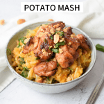 Low FODMAP Asian-style potato mash