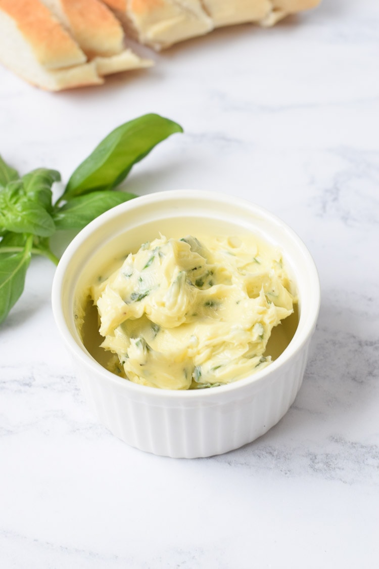 Low FODMAP herb butter