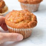 Low FODMAP apple cinnamon muffins