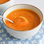 Low FODMAP pumpkin tomato soup