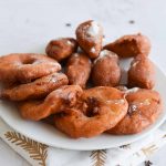 Low FODMAP pineapple and banana beignets