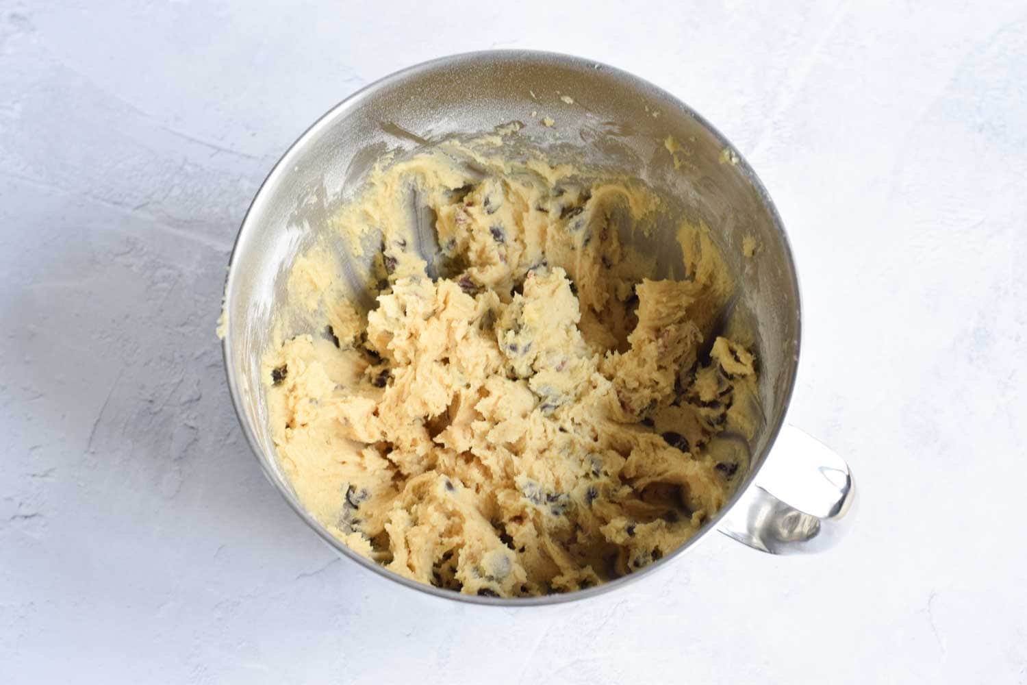 Batter for low FODMAP blondies in a bowl